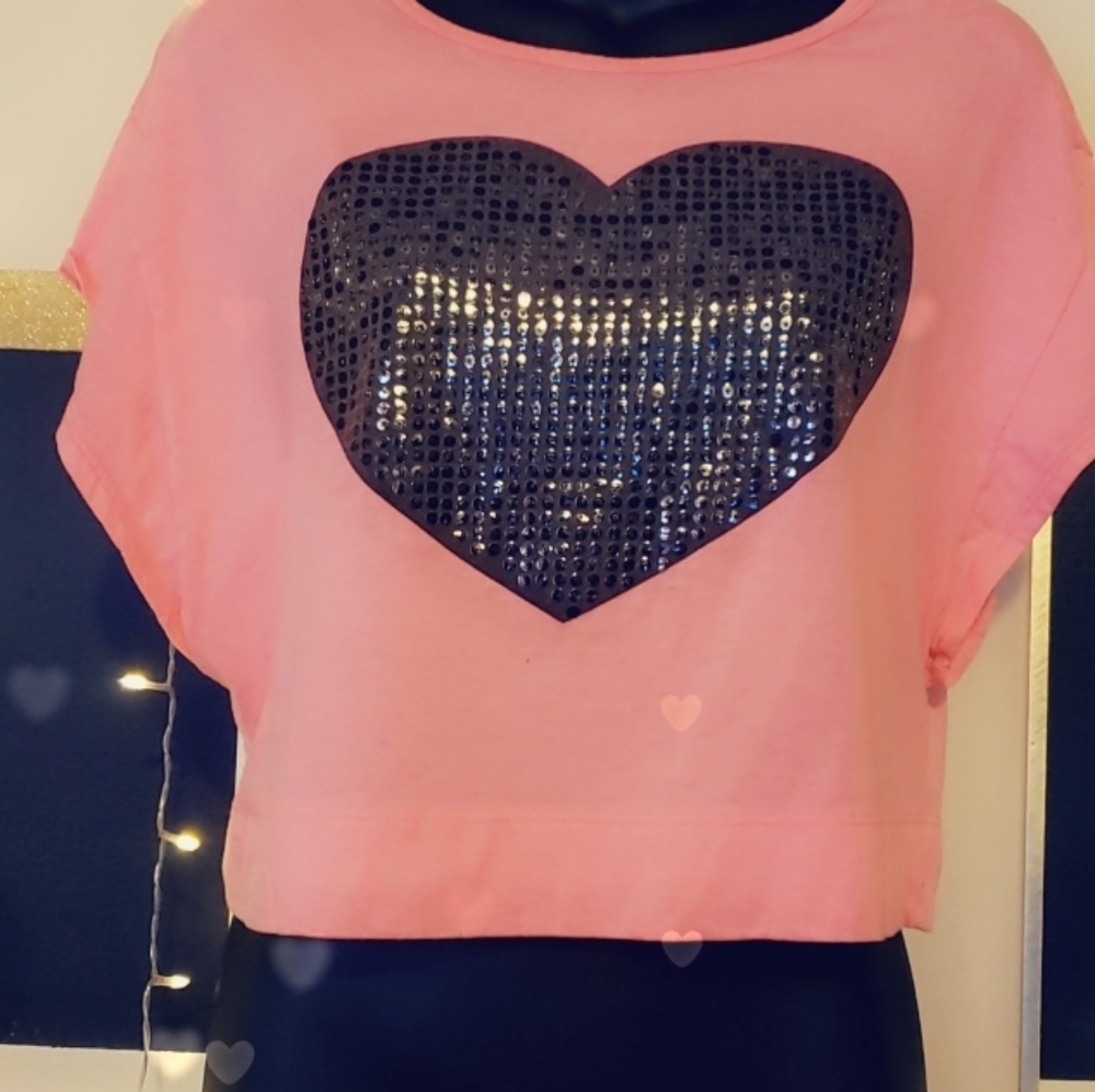Pink Crop top